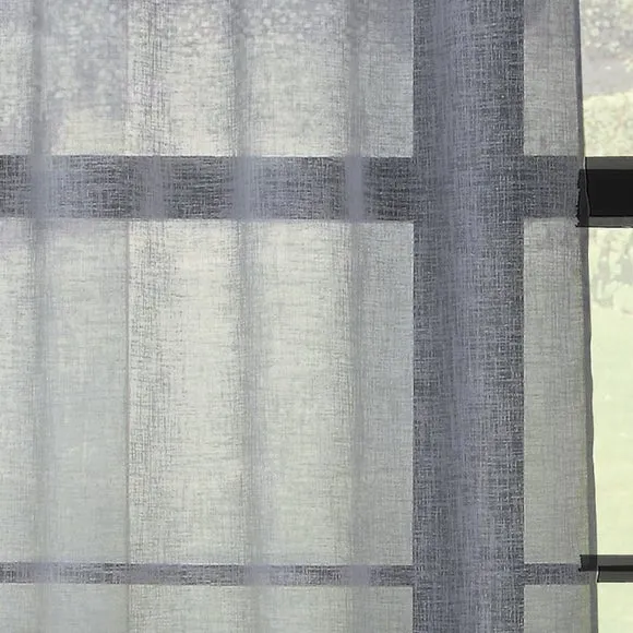 Recycled Polyester Slot Top Single Voile Panel 3
