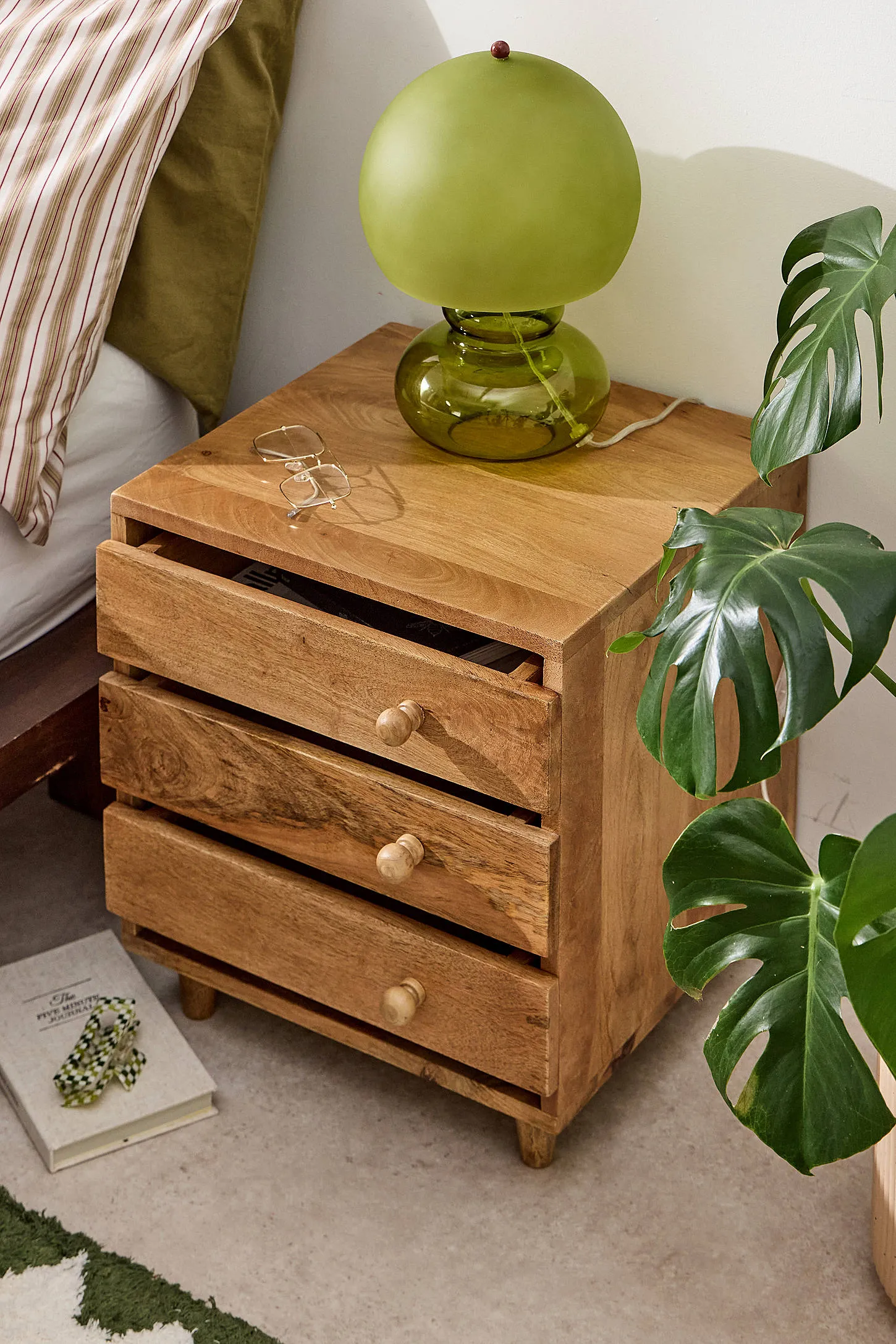 Locker Nightstand - Natural ALL