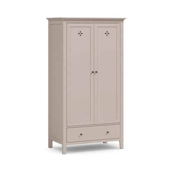 Lynton Petal Cut Out Double Wardrobe 6