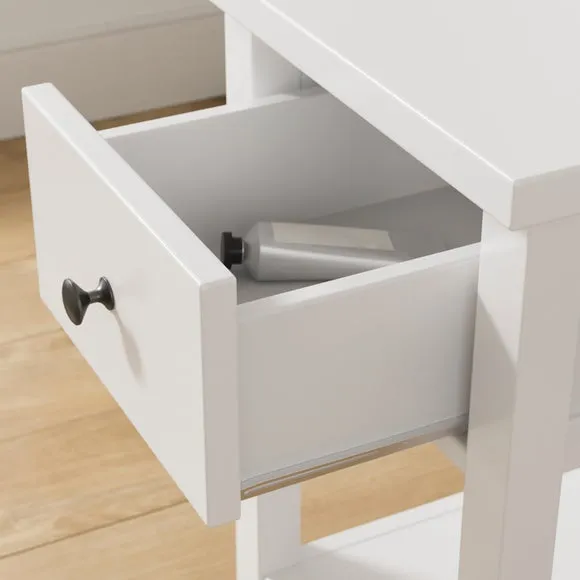 Lynton 1 Drawer Compact Bedside Table 4