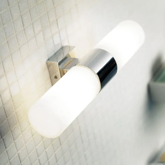 Nordlux Tangens Double Wall Light Chrome, Silver 2