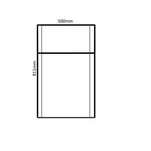 Wickes Winsford Dove Grey Slimline Depth Toilet Unit - 500mm 2