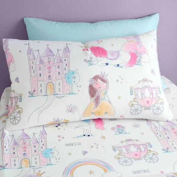 Princess Duvet Cover and Pillowcase Set 2