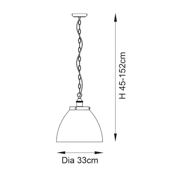 Vogue Tobermory Grand Industrial Adjustable Pendant Light 6