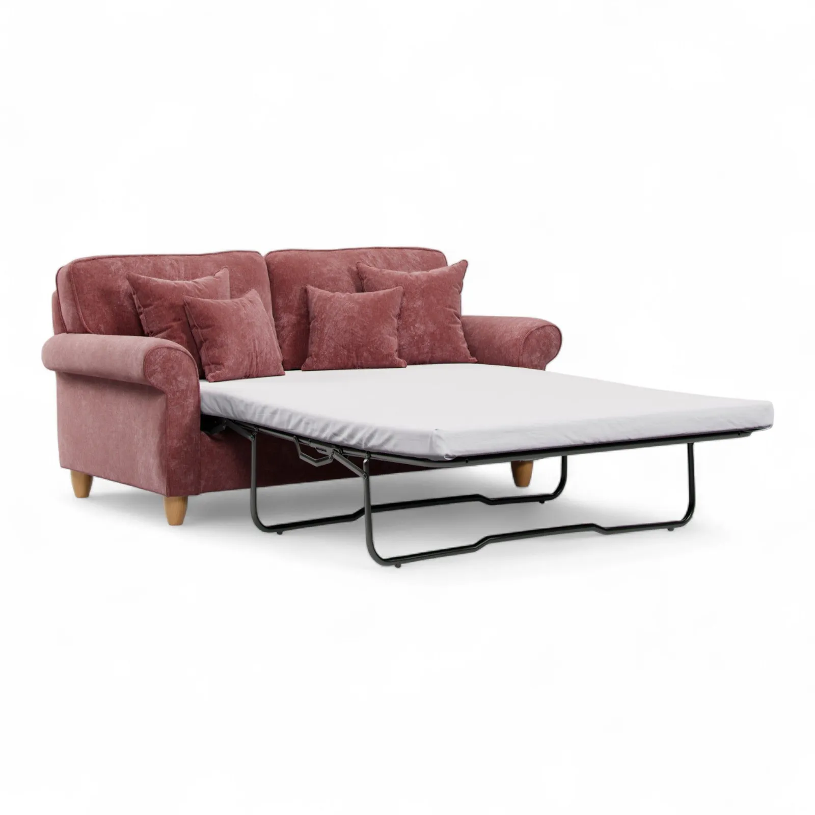 The Great Sofa Company Flora Sofa Bed Glory Deep Terra in Terracotta 2