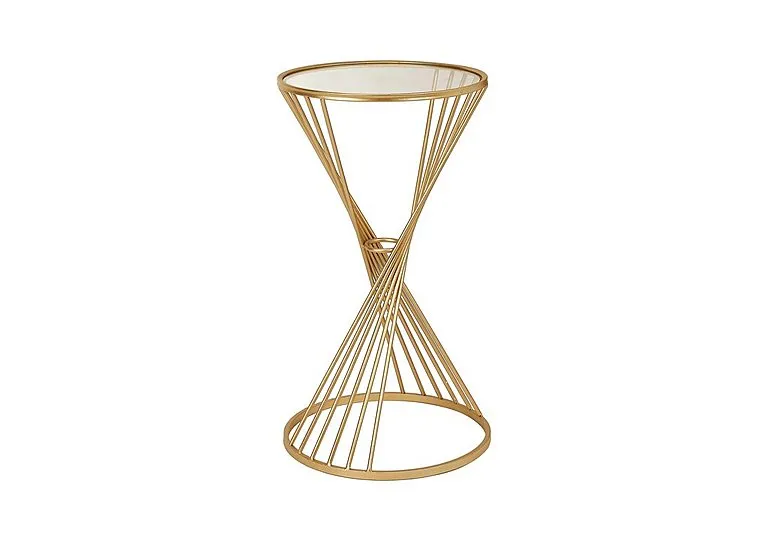 Vertu Large Round Side Table - Living Room Furniture - In Time for Christmas
