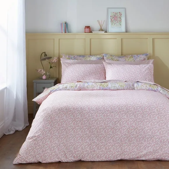 Posie Meadow 100% Cotton Duvet Cover & Pillowcase Set 3