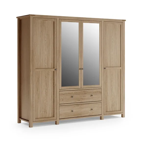 Olney 4 Door Wardrobe 6