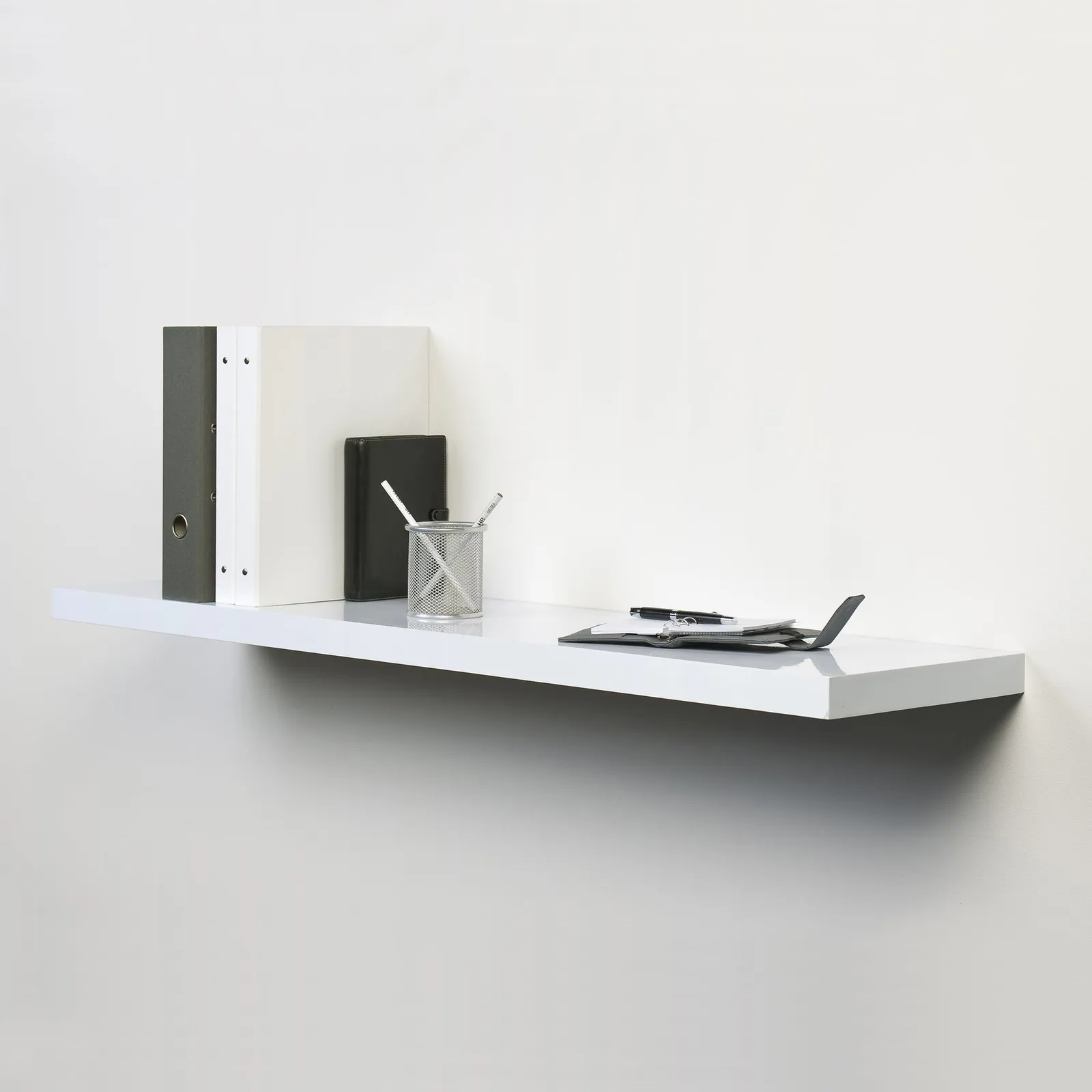 Duraline White Gloss Floating Shelf White