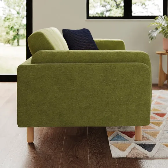 Newton Luxe Chenille 3 Seater Sofa 2