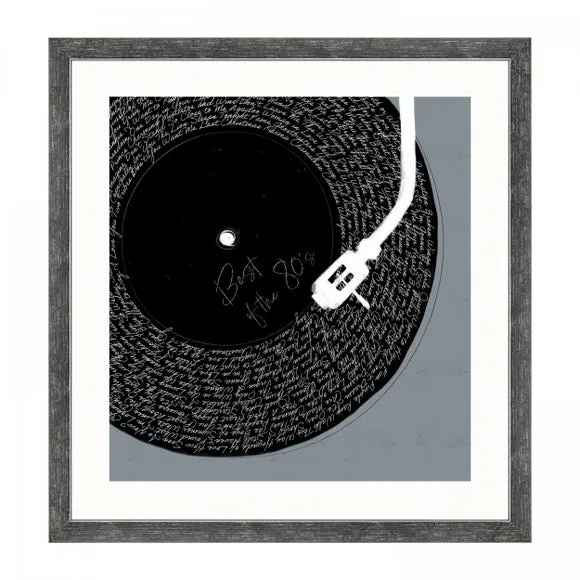 Discover the Best of the 80s Framed Print