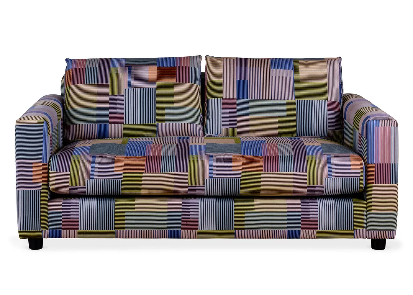 Heal's Nimbus II 3 Seater Sofa Assembled Check Posy 1