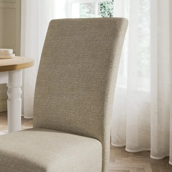 Aiden Set of 2 Dining Chairs, Boucle 4