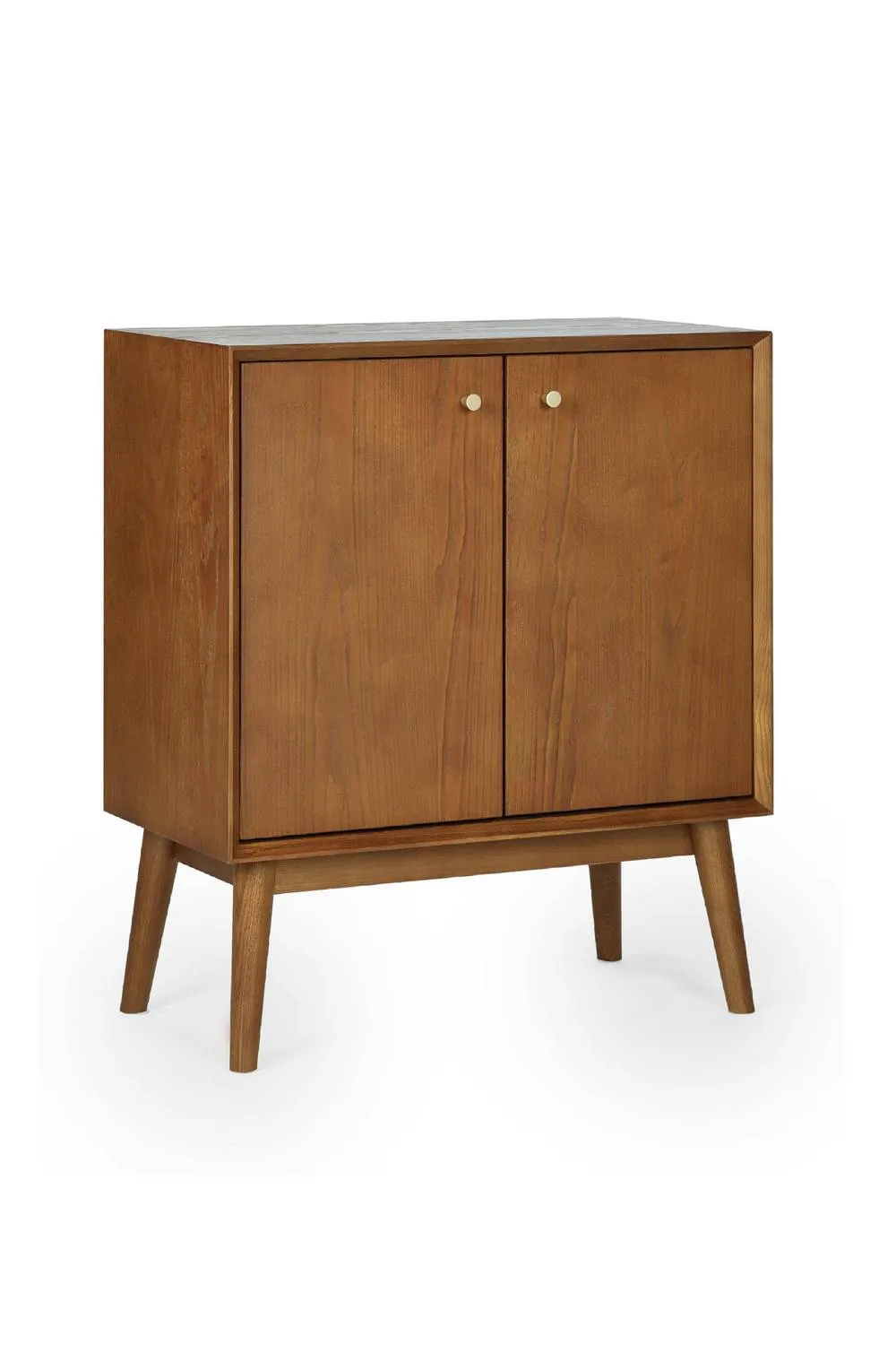 Julian Bowen Lowry Compact 2 Door Sideboard in Tan 2