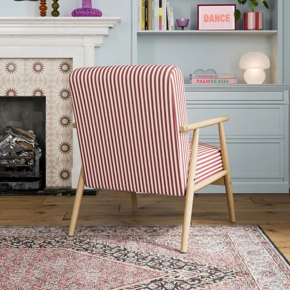 Alpine Linford Stripe Spindle Chair 2