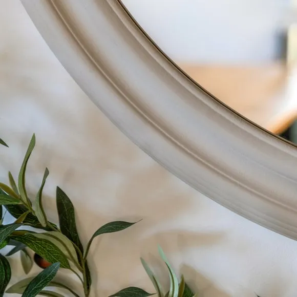 Cedar and Sage Meadow Round Wall Mirror 2