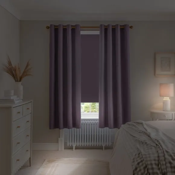 Luna Simply Fit Blackout Roller Blind 5