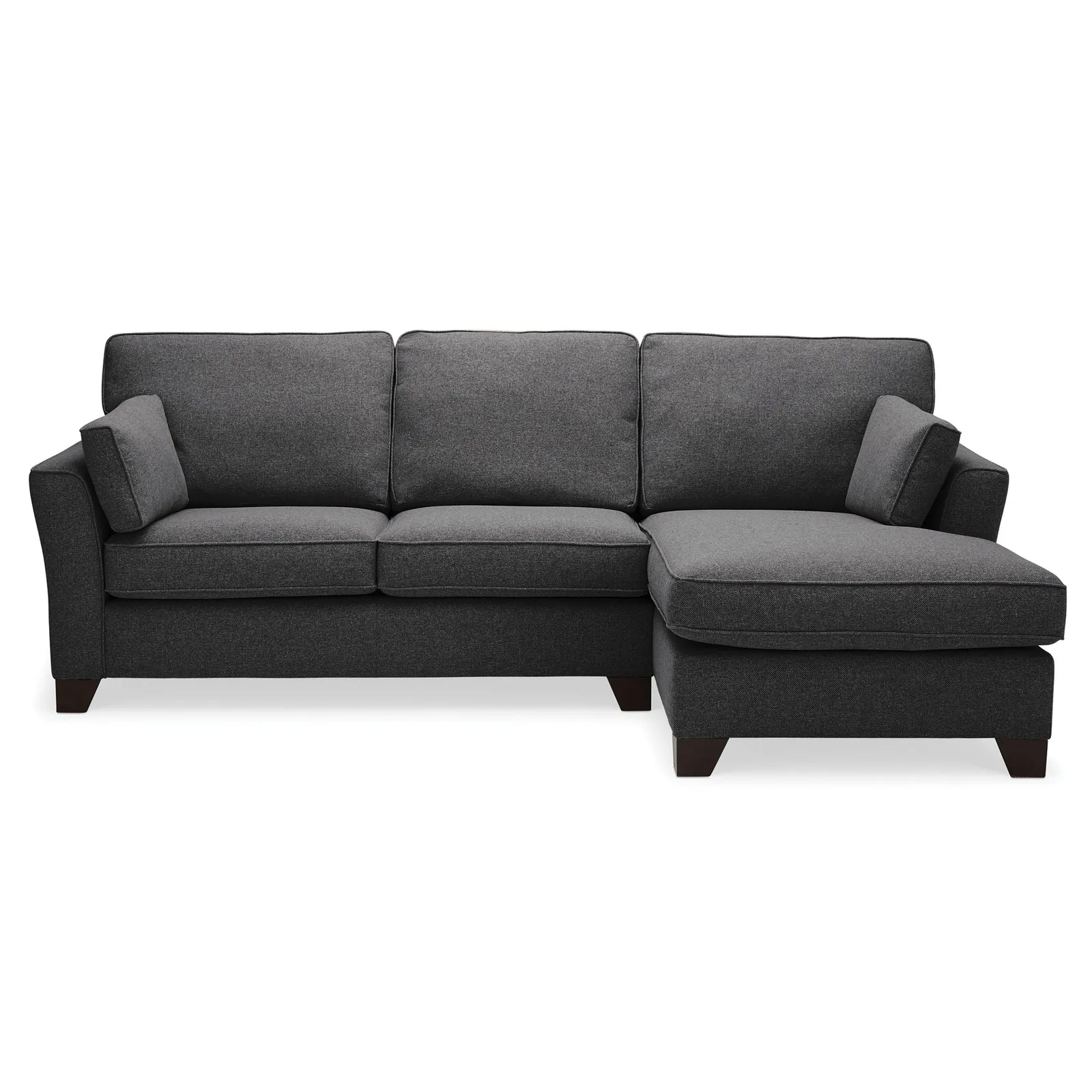 Grayson Right Hand Corner Chaise Sofa Grey