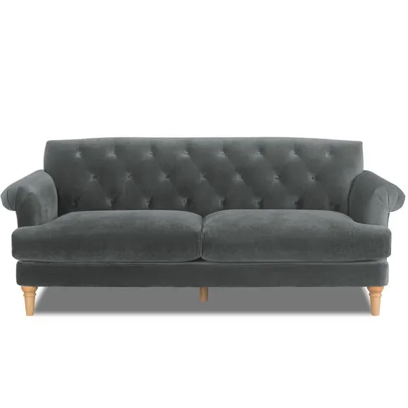 Jazz Velvet 3 Seater Sofa 4