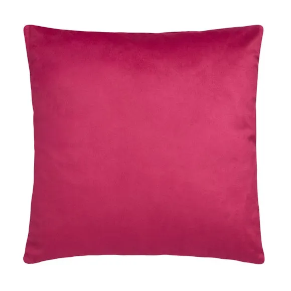 Velvet Leopard Print Square Cushion 4