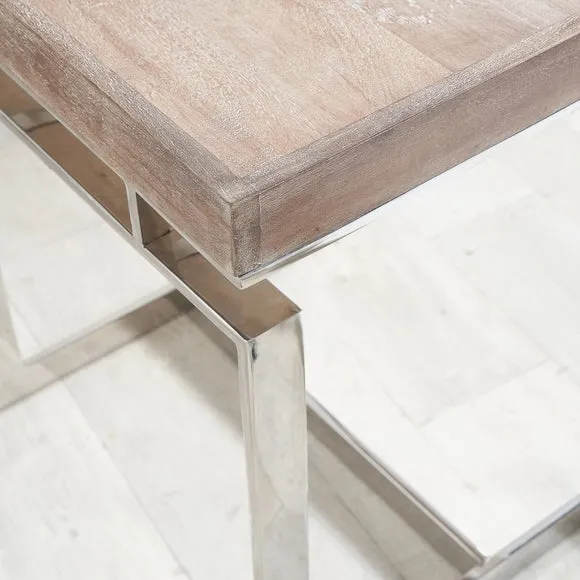 Evelyn Natural Antique Coffee Table 6