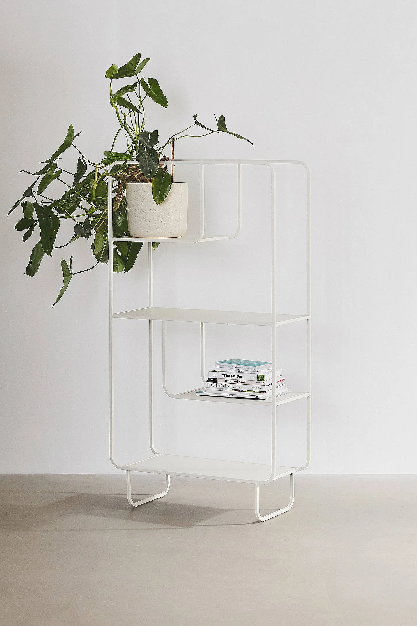 Alana White Bookcase - White 4