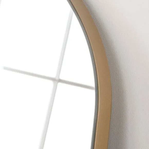 Yearn Simple Arched Overmantel Wall Mirror 2