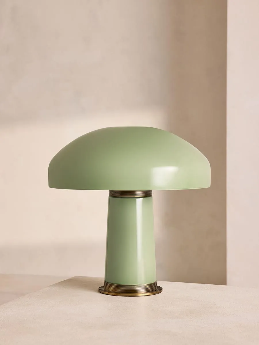 Janie Table Lamp, Green