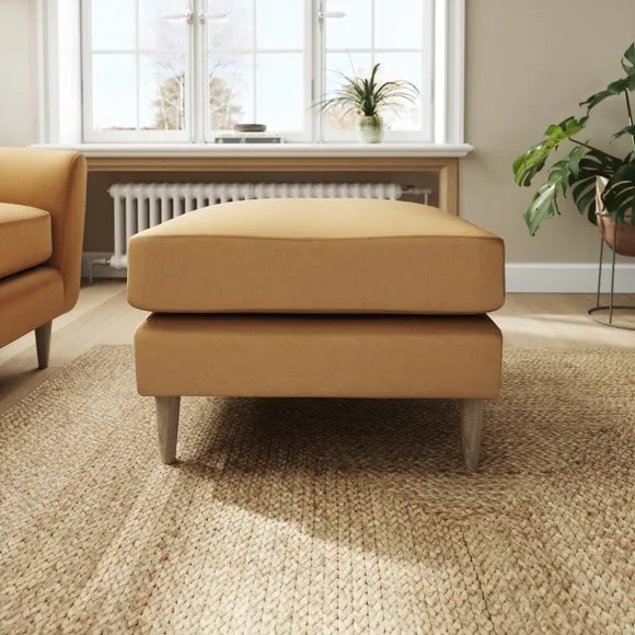 Sven Opulent Velvet Footstool 2