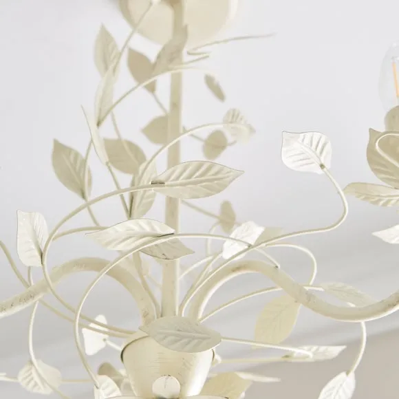 Chantelle Floral 3 Light Chandelier 4