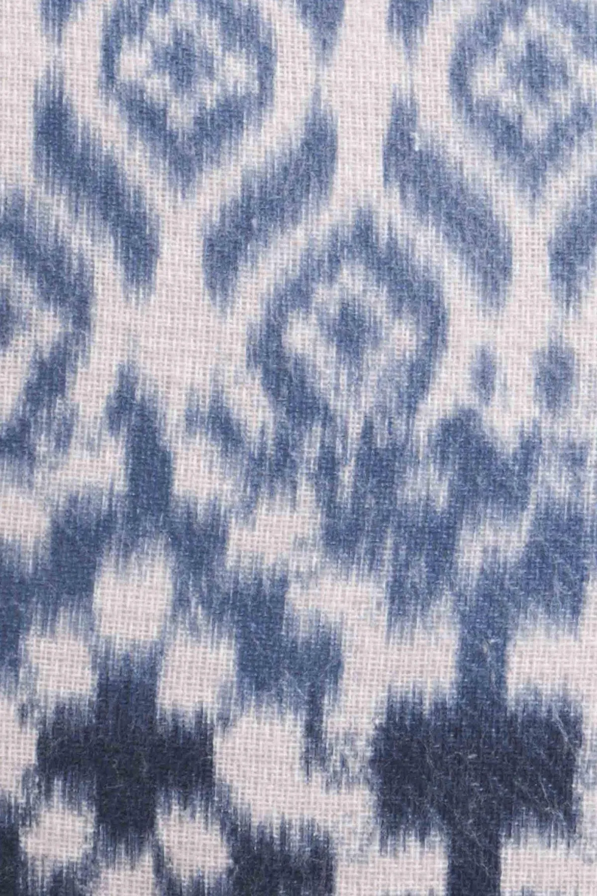 Appletree 'Sakari' Banded Tassled Bedspread in Blue 5
