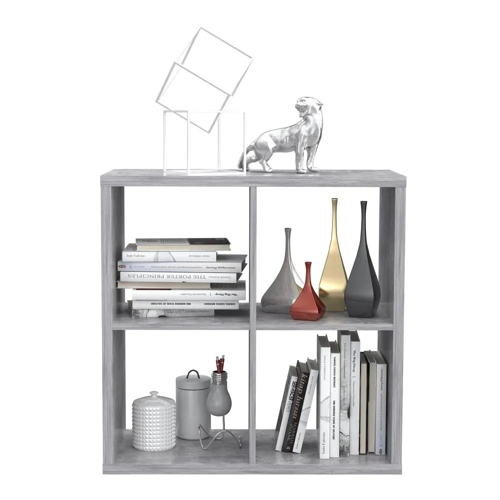 Furniture To Go Mauro 2x2 Storage Unit in Grey 4