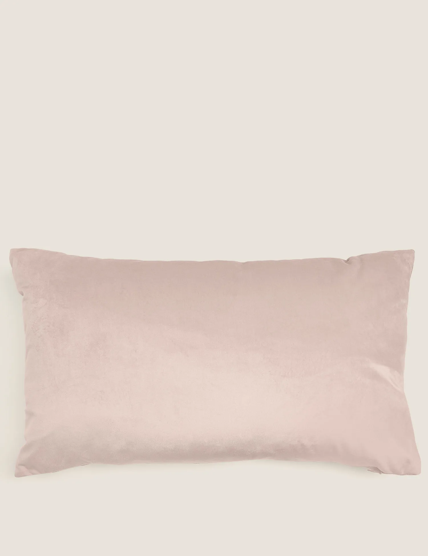 M&S Velvet Medium Bolster Cushion