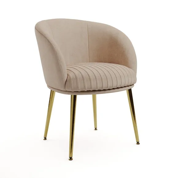 Bella Dining Chair, Velvet 6