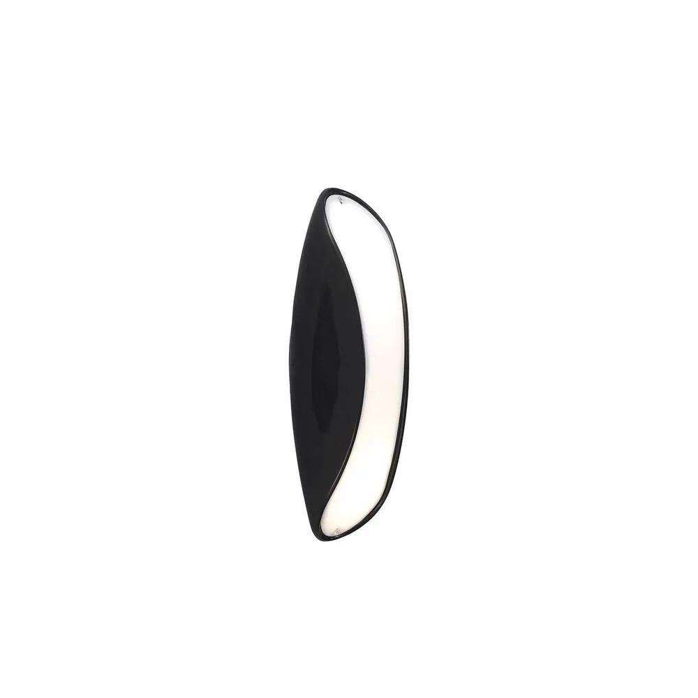 Netlighting Pasion Wall Lamp 2 Light E27 Gloss BlackPolished Chrome in Black