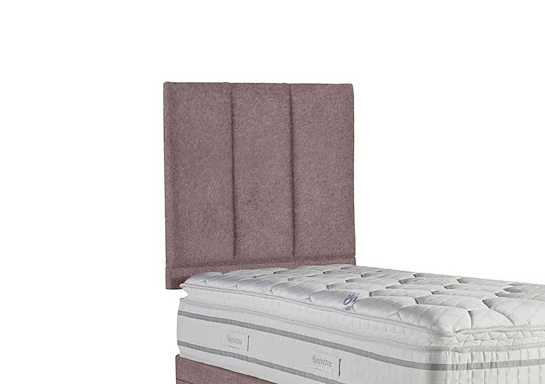 Spire Strutted Headboard - Single - Tweed Lilac