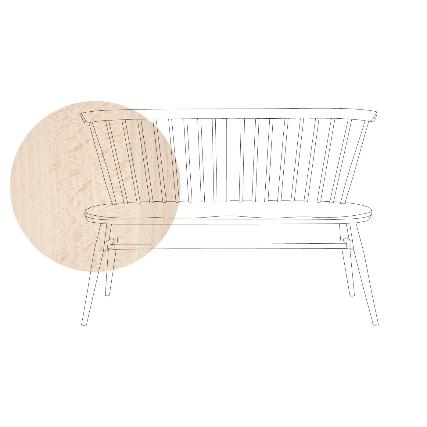 Ercol Originals Love Seat Dead Matt Elm 2