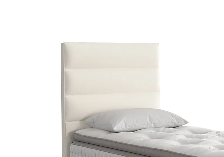 Farleigh Floor Standing Headboard - Single - Gem Cream