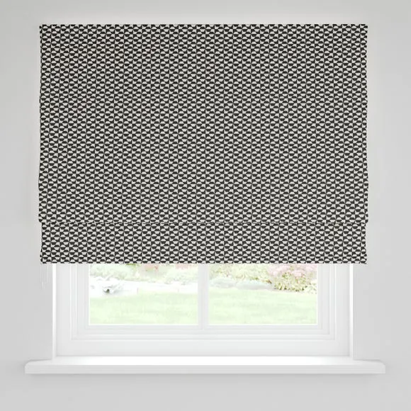 Geo Checkerboard Roman Blind 3
