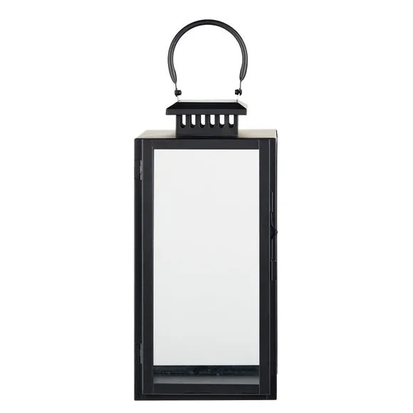 Metal & Glass Rectangular Lantern 6