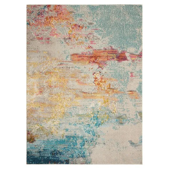 Multi Coloured Celestial Sealife Rug 2