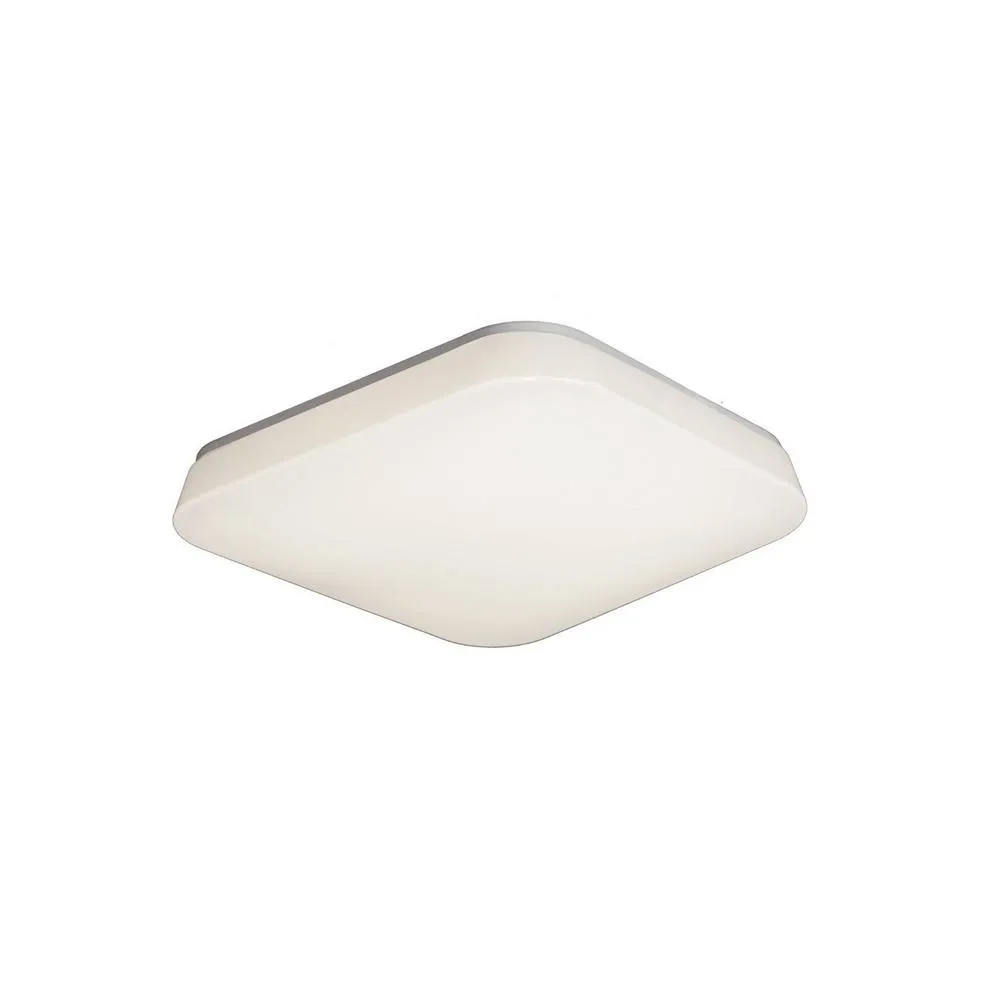 Netlighting Fusion Flush Ceiling Flush Wall 28W Large LED 2800lm White Acrylic