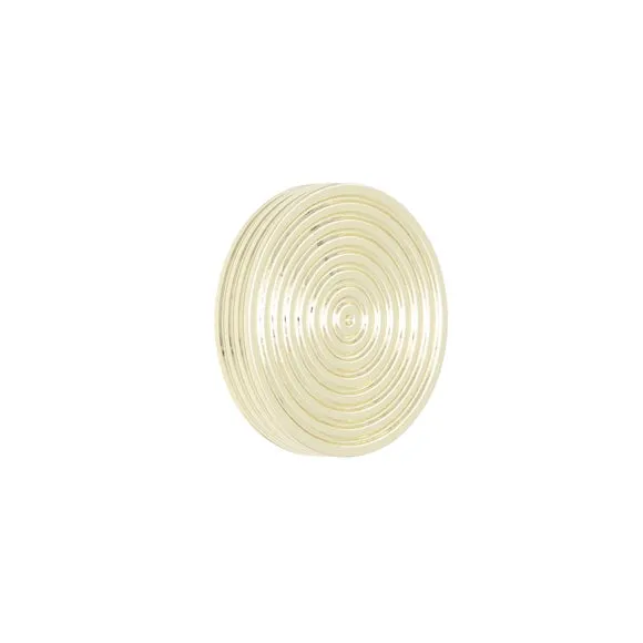 Trinity Ribbed Metal Curtain Tieback Hooks