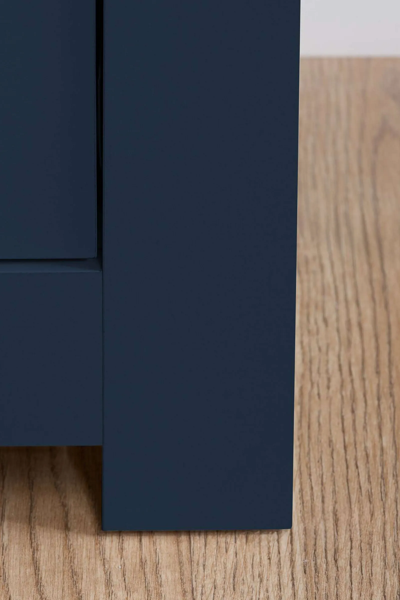 Birlea Highgate 4 Drawer Chest Grey & Oak in Blue 5