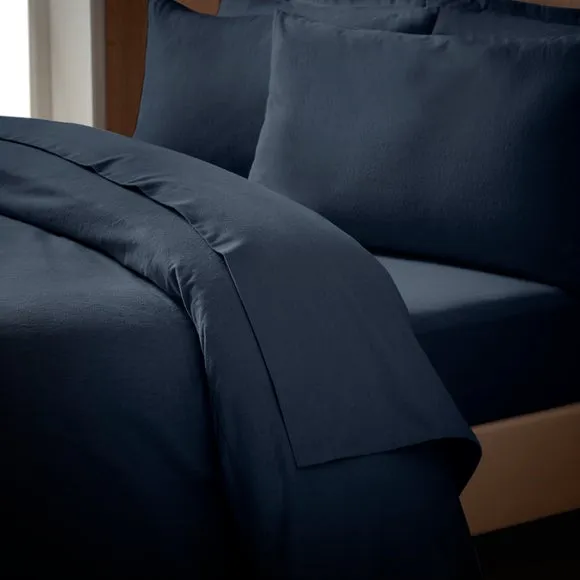 Soft & Cosy Luxury 100% Brushed Cotton Flat Sheet 1