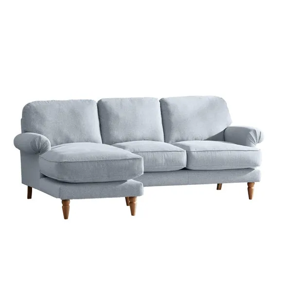 Jolene Soft Texture Corner Chaise Sofa 3