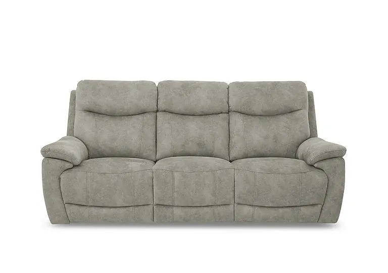 Sloane 3 Seater 3 Cushion Fabric Sofa - Marble Cream - Sofas and Armchairs - In Time for Christmas