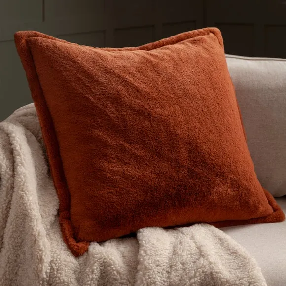 Furn. Kallu Faux Fur Reversible Square Cushion 1