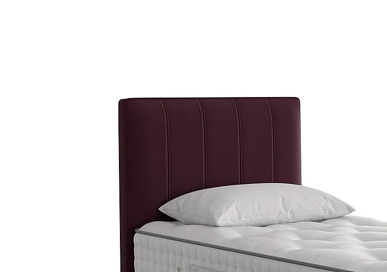 Hera Headboard - Single - Aubergine