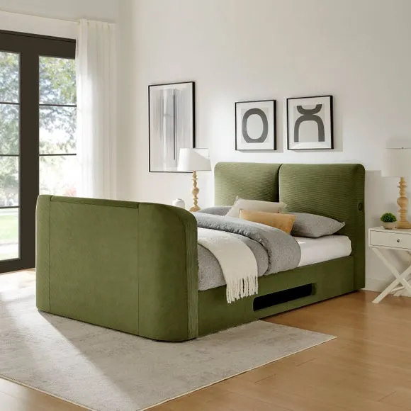 Koble Cord Side Lift Ottoman TV Bed 2